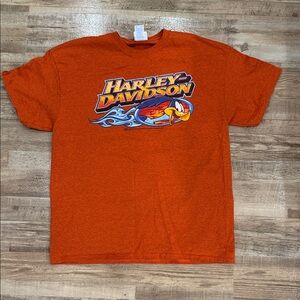 Harley-Davidson Vibrant Orange Tee